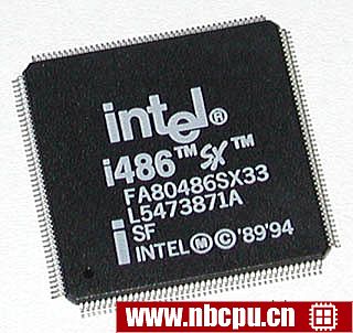 Intel FA80486SX33