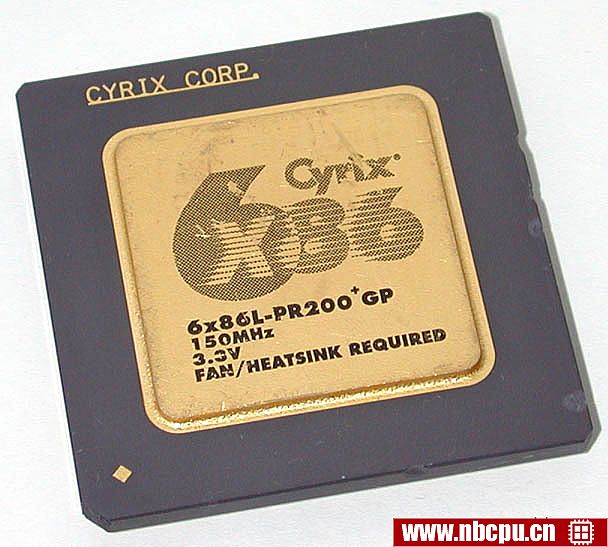 Cyrix 6x86L-P200+GP / 6x86L-PR200+GP