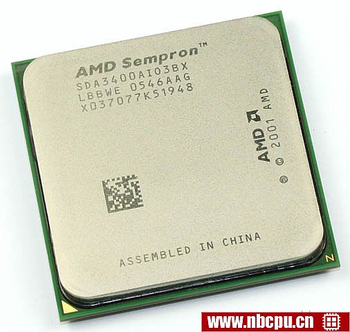 AMD Sempron 64 3400+ - SDA3400AIO3BX (SDA3400BXBOX)