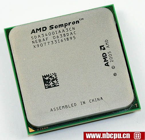 AMD Sempron 64 3400+ - SDA3400IAA3CN (SDA3400CNBOX)