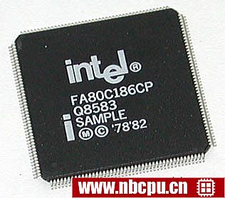 Intel FA80C186CP