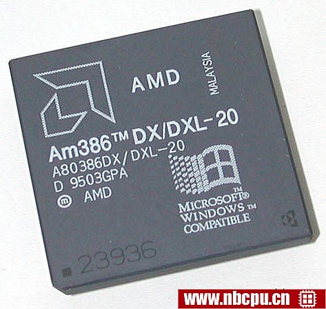 AMD A80386DXL-20