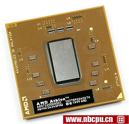 AMD Mobile Athlon XP-M 2200+ - AXMT2200GWS4C