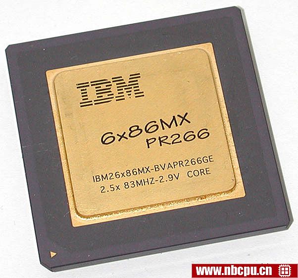 IBM 6x86MX-BVAPR266GE (83 MHz 2.9V)