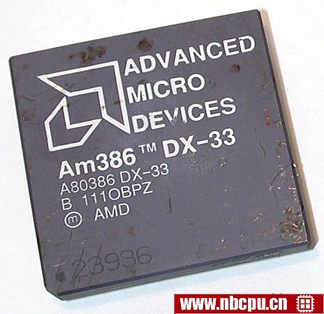 AMD A80386DX-33