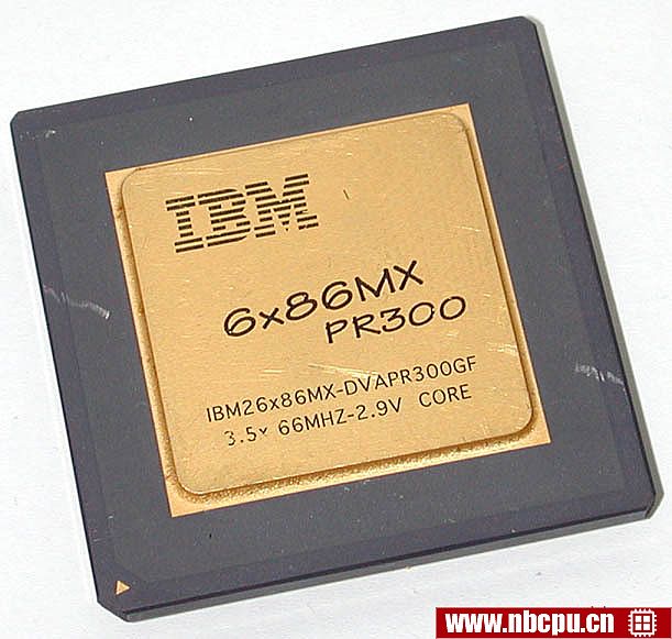 IBM 6x86MX-DVAPR300GF (66 MHz 2.9V)