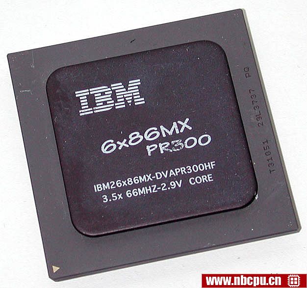 IBM 6x86MX-DVAPR300HF (66 MHz 2.9V FCPGA)