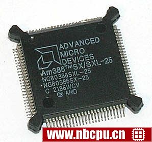 AMD NG80386SXL-25 / NG80386SX-25