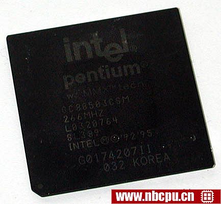 Intel Embedded Pentium MMX 266 - GC80503CSM 266MHz